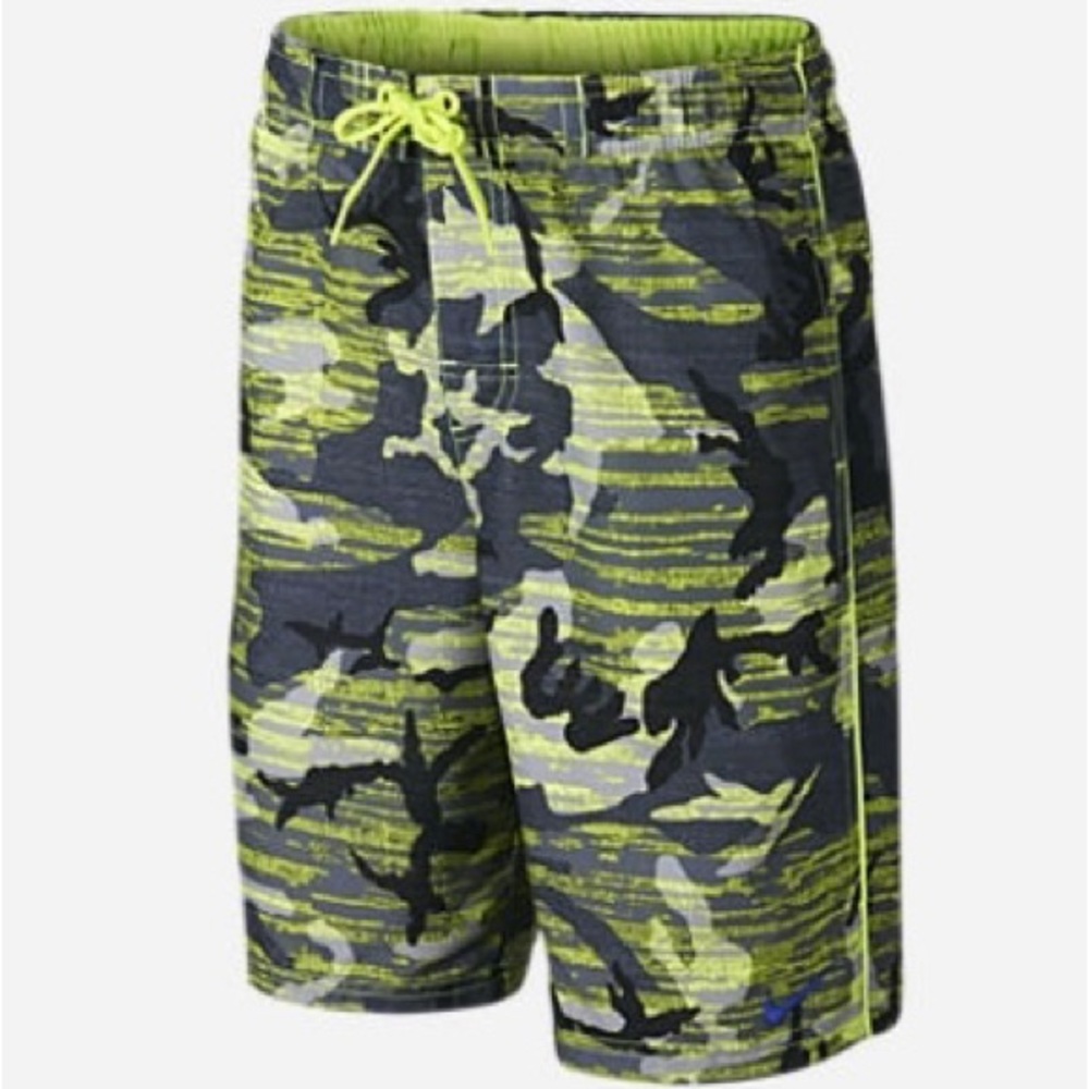 Nike | 9” Zephyr Camo Volley Boys’ Swim Trunks